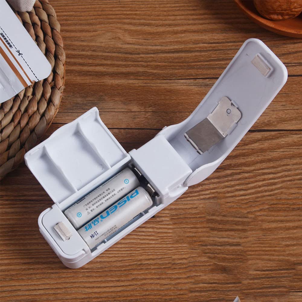 Ignisio Mini Heat Sealer in black, compact handheld device for sealing plastic bags and storage, with adjustable temperature control.