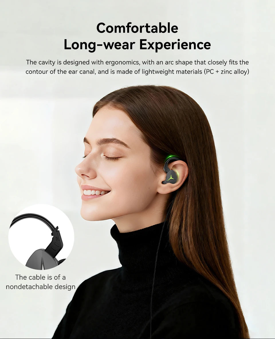 Home Sweet Home KBEAR Venus USB-C wired earphones with sleek design and in-ear fit, ideal for high-quality audio.