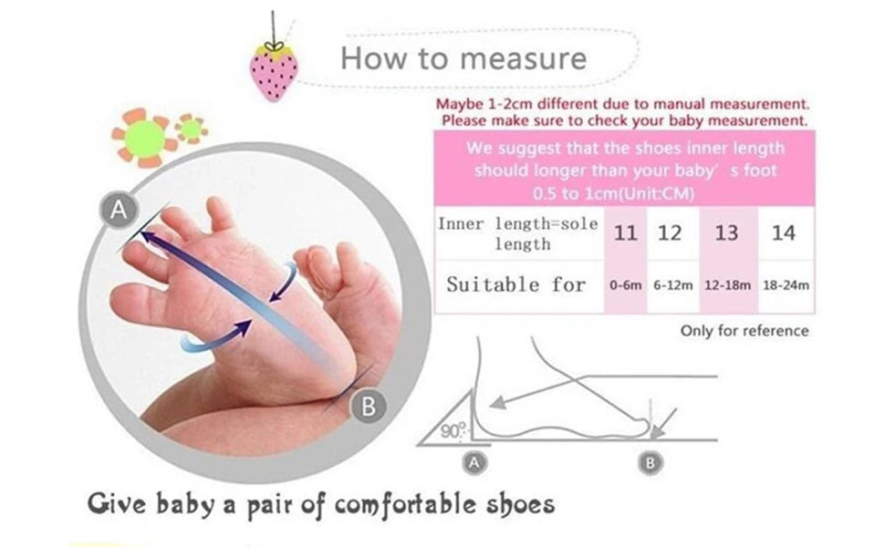 Baby girl floral embroidered first walker shoes with soft soles, crib shoes by Home Sweet Home, featuring colorful flower details.