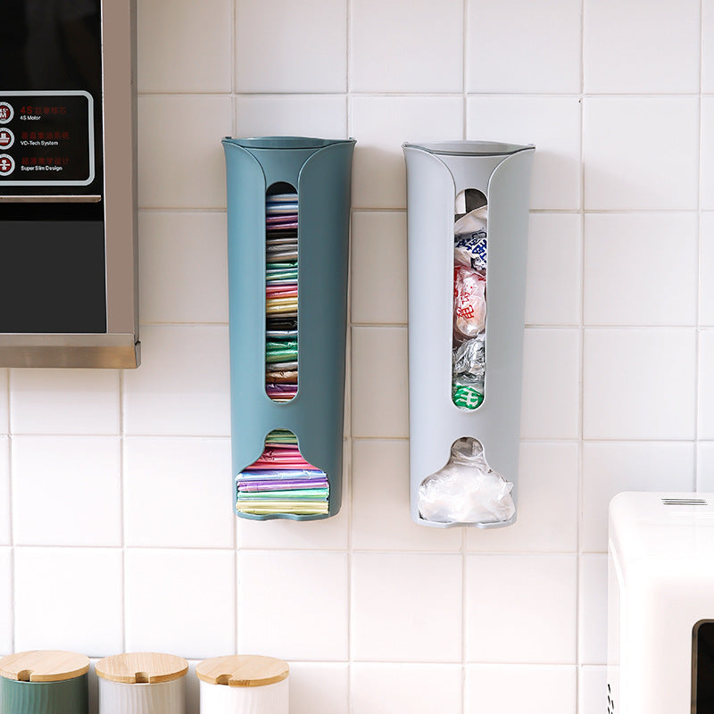 Wall-Mounted Bin Bag Dispenser & Storage Box