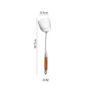 Stainless Steel Kitchen Utensils with Wooden Handle