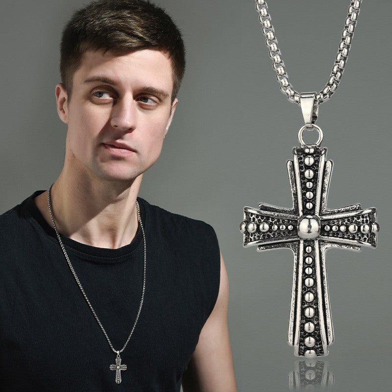 Men's Titanium Steel Pendant Necklace