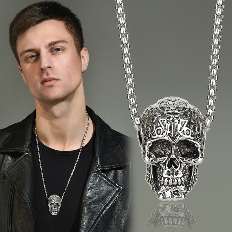 Men's Titanium Steel Pendant Necklace