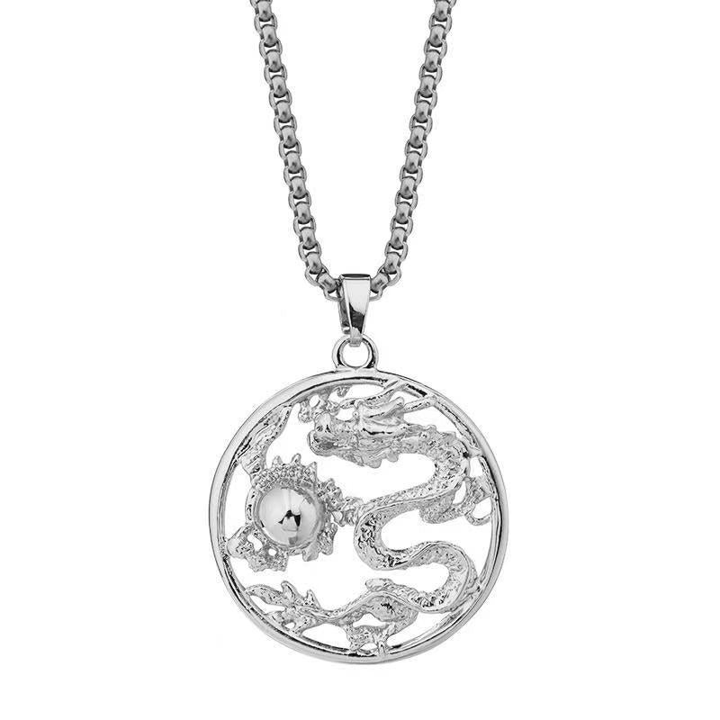 Men's Titanium Steel Pendant Necklace