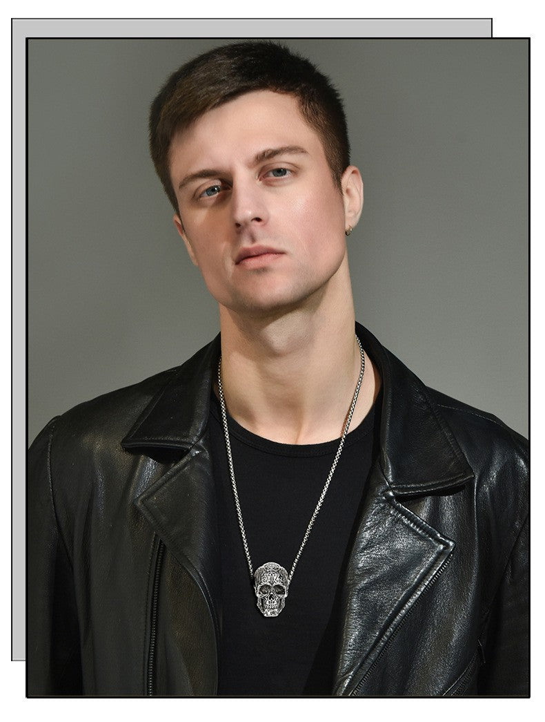 Men's Titanium Steel Pendant Necklace