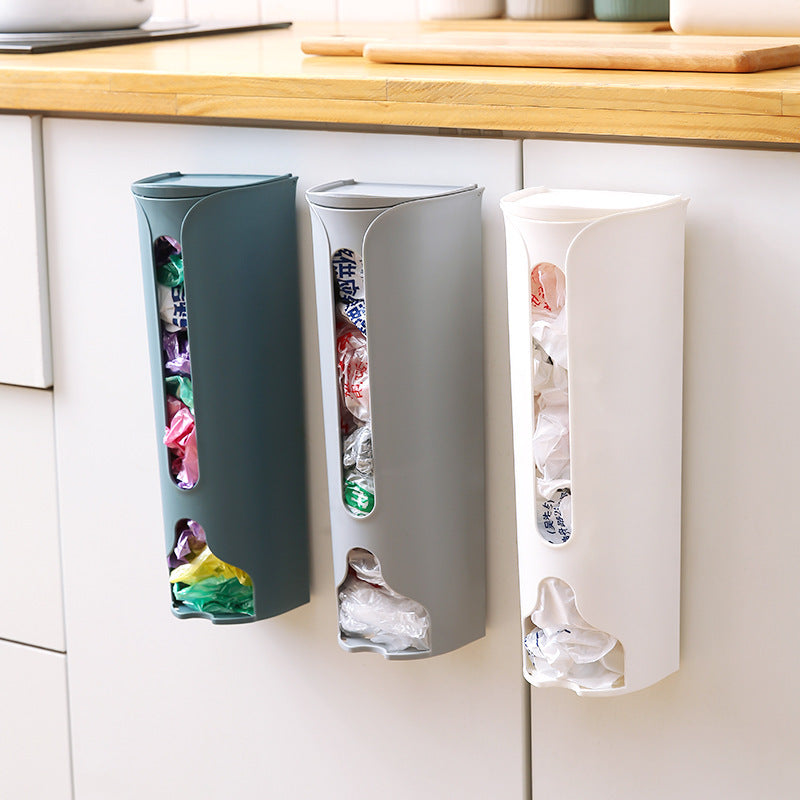 Wall-Mounted Bin Bag Dispenser & Storage Box