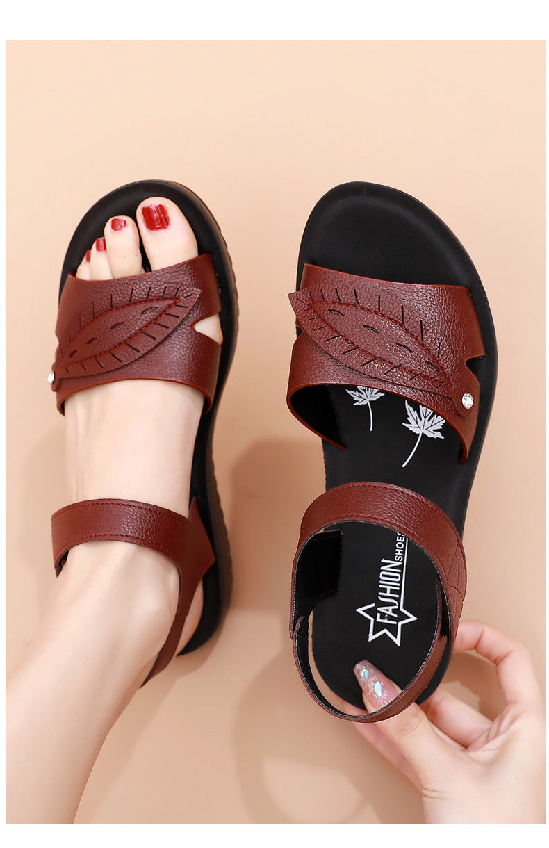 Women's Comfort Flat Sandals | Soft Sole Non-Slip Summer Shoes