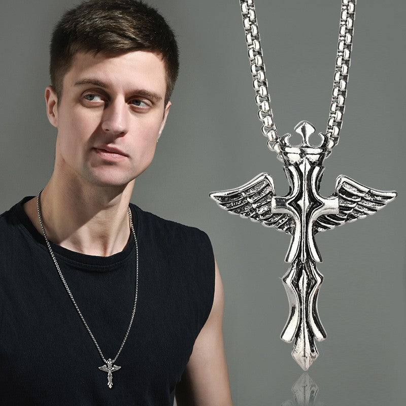 Men's Titanium Steel Pendant Necklace