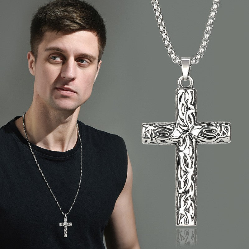 Men's Titanium Steel Pendant Necklace