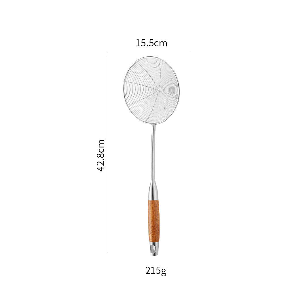 Stainless Steel Kitchen Utensils with Wooden Handle