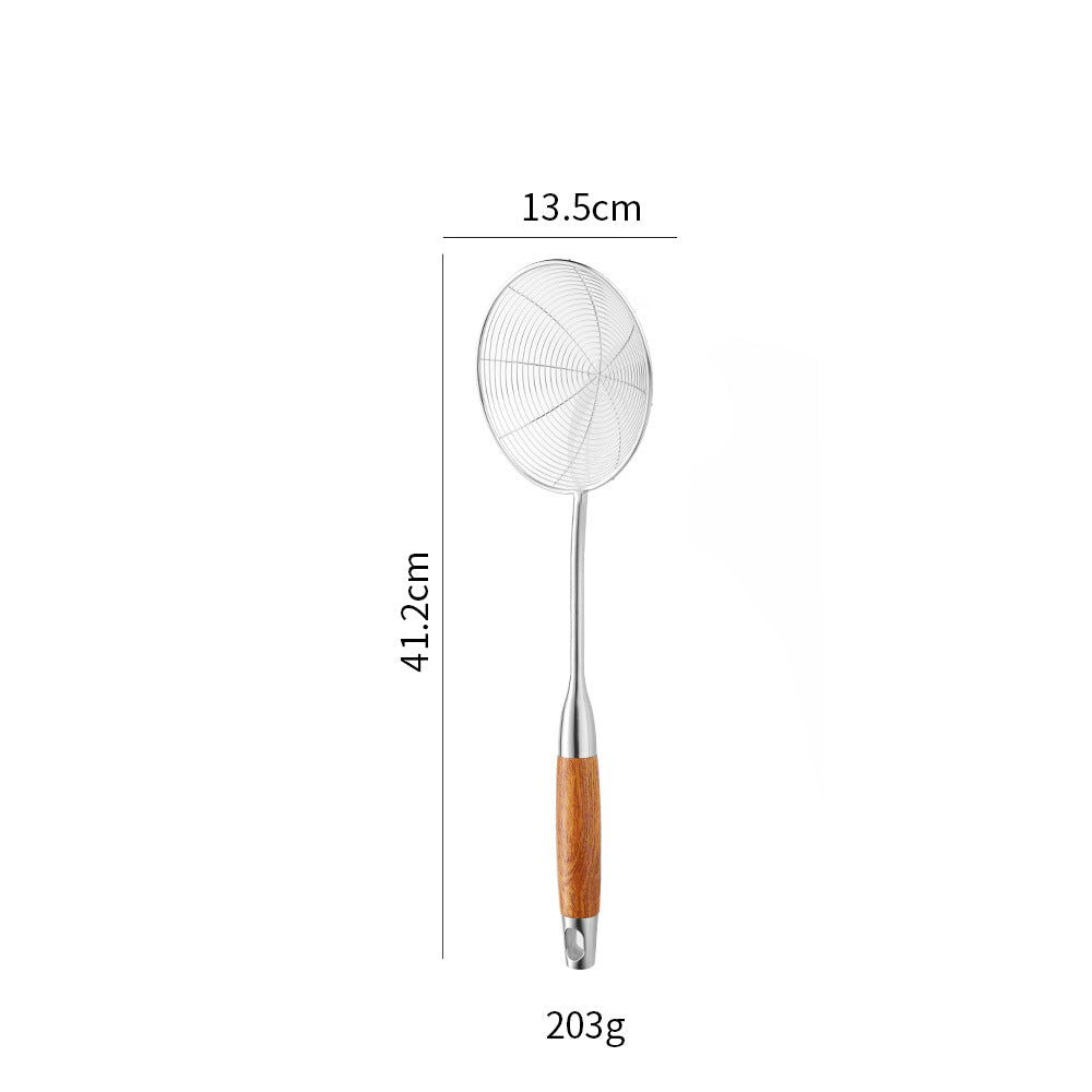 Stainless Steel Kitchen Utensils with Wooden Handle