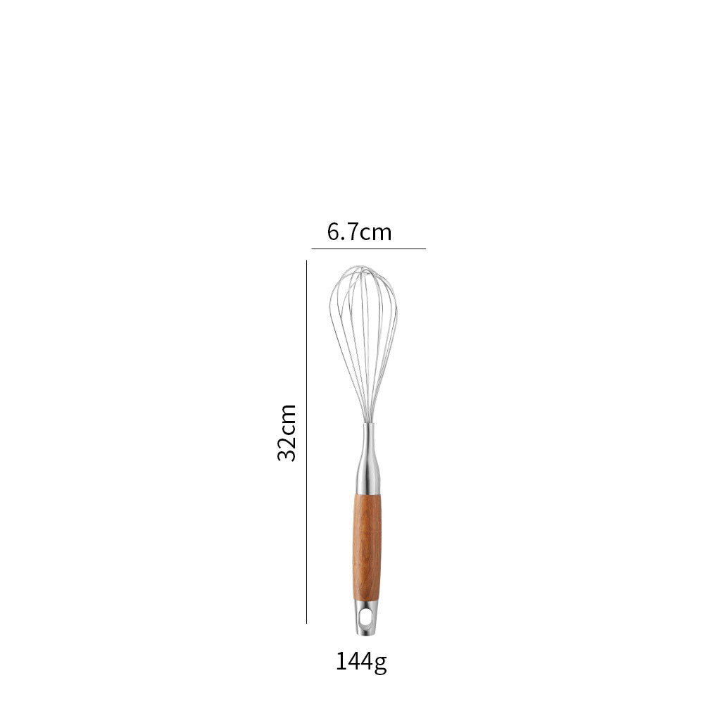 Stainless Steel Kitchen Utensils with Wooden Handle