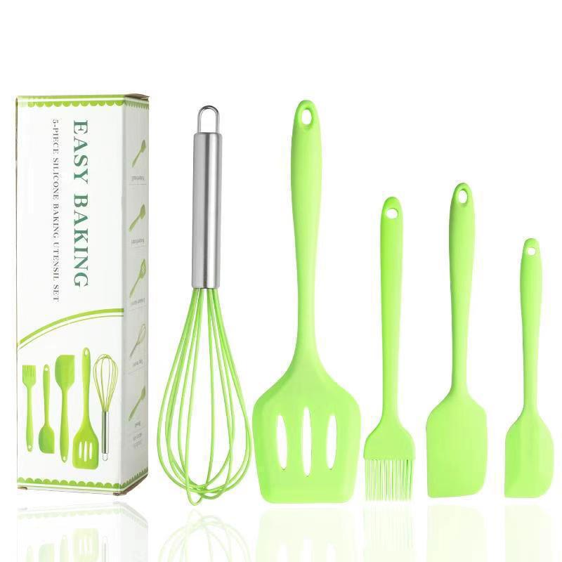 Silicone Kitchen Utensils 5-Piece Set