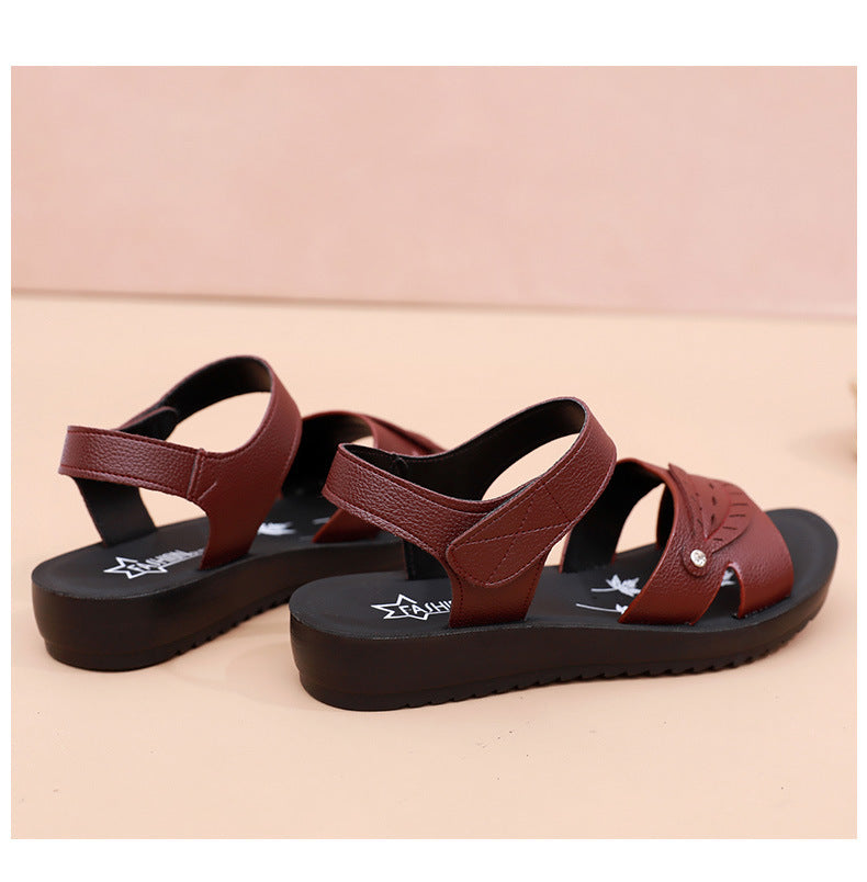 Women's Comfort Flat Sandals | Soft Sole Non-Slip Summer Shoes