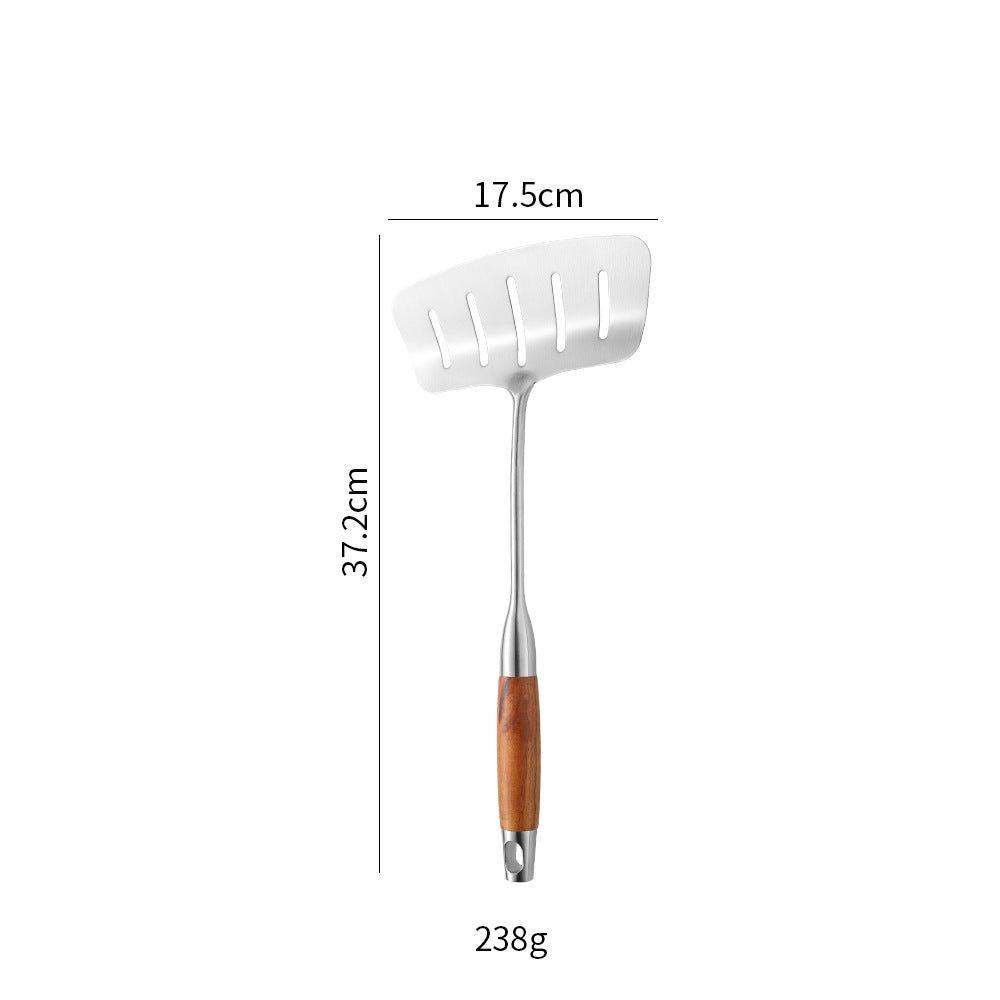 Stainless Steel Kitchen Utensils with Wooden Handle