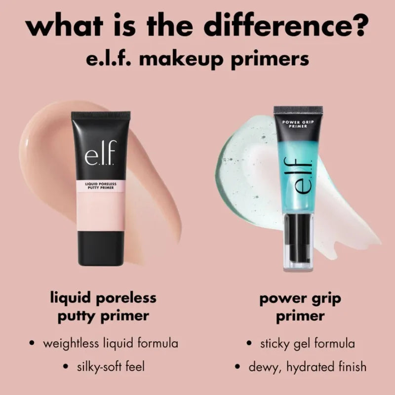 e.l.f. Fruit Flavour Lip Gloss & Power Grip Primer Hydrating Moisturising Lip Colour