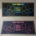 Home Sweet Home anti-slip squat pad set with non-slip training mats, ideal for home and gym workouts.