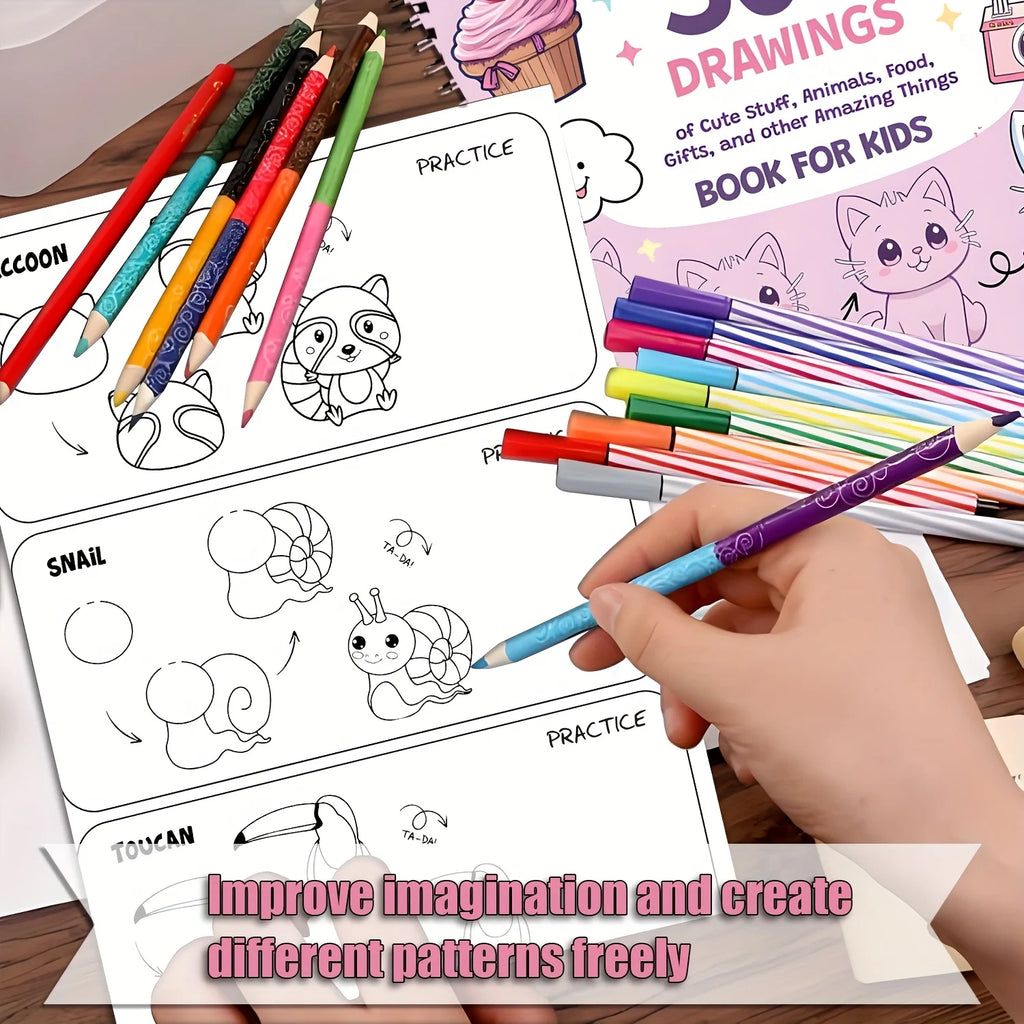 How to Draw Anything — 300 Cute Step-by-Step Drawing Tutorials