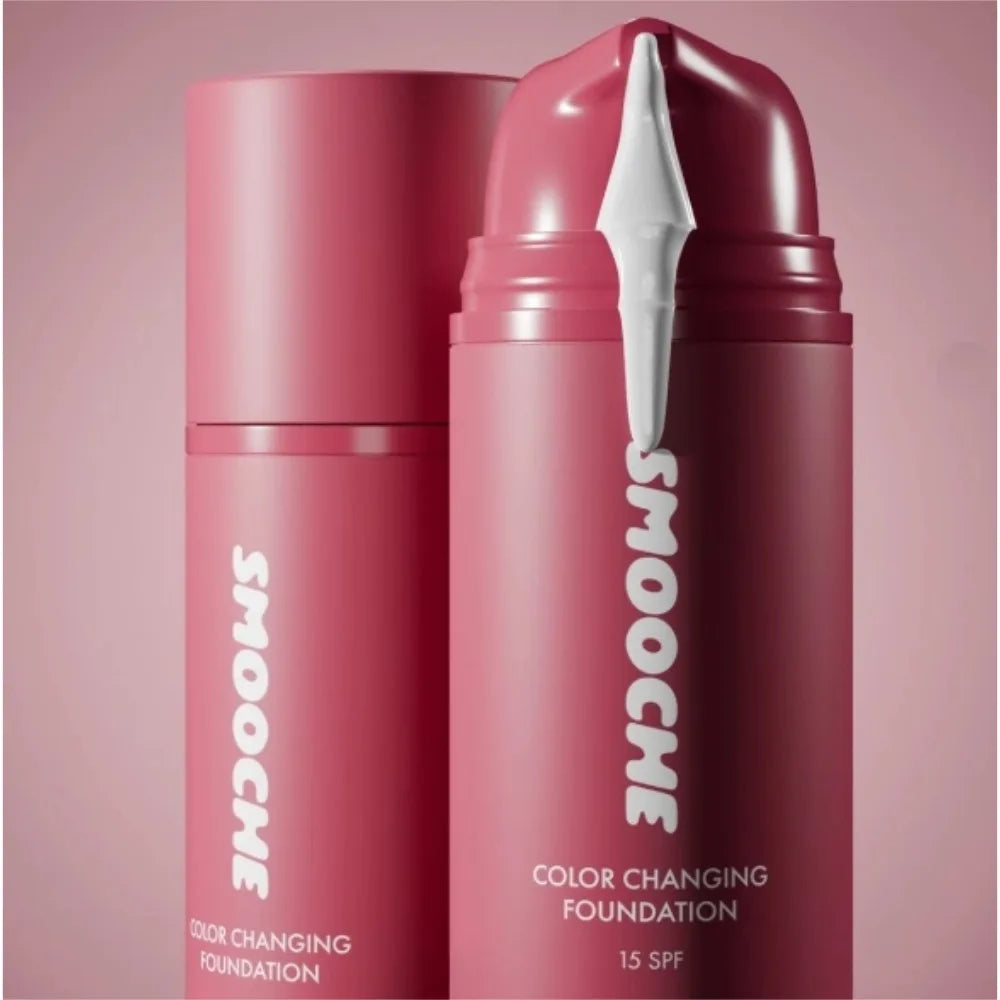 Smooche Colour-Changing Liquid Foundation | Glycerin & Vitamin E | 30ml