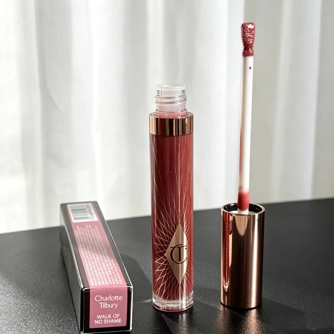 Collagen Lip Gloss & Eyeshadow Palette Set | Long-Lasting Matte & Hydrating Makeup