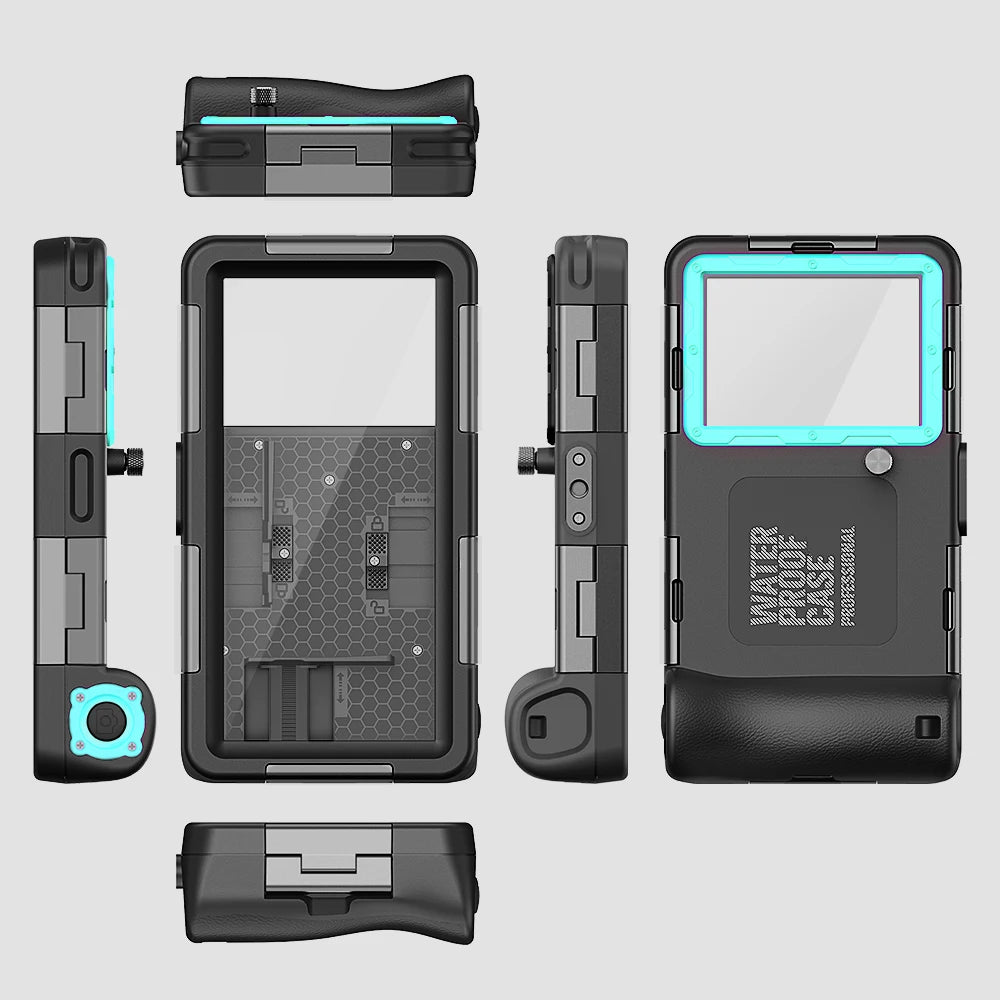 IP68 Waterproof Phone Case – 15m/50ft Diving Cover for Universal 6.9" Phones