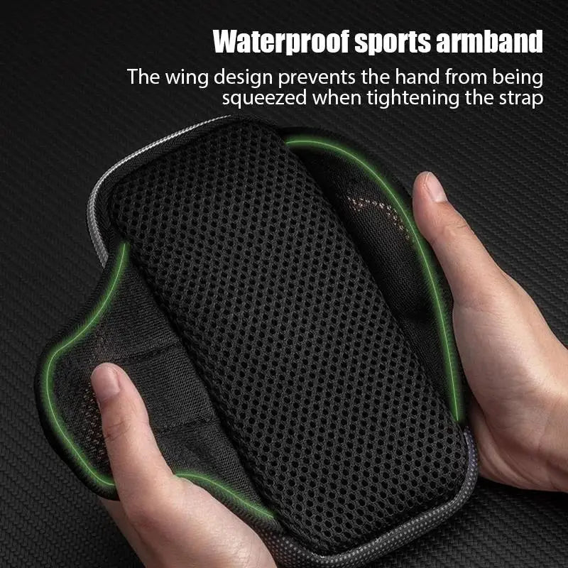 Waterproof Running Phone Armband — Universal Fitness Arm Holder