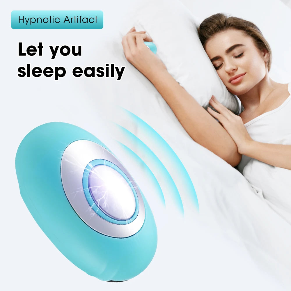 Handheld Sleep Aid Device — EMS Micro-Current Therapy for Insomnia & Anxiety Relief
