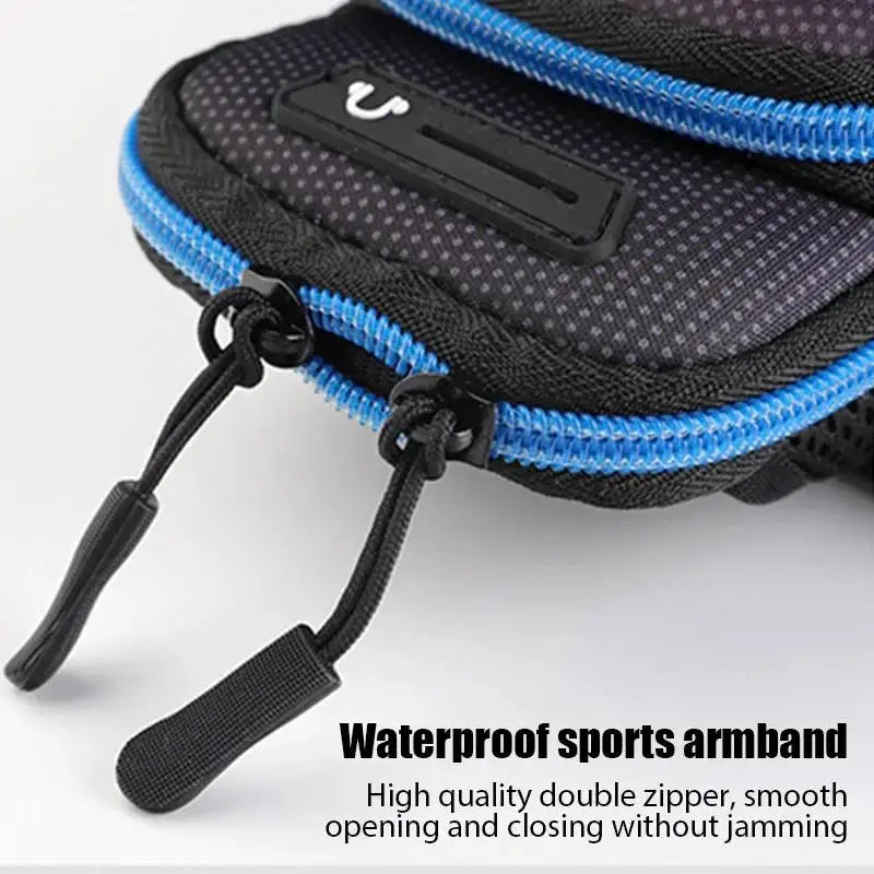 Waterproof Running Phone Armband — Universal Fitness Arm Holder