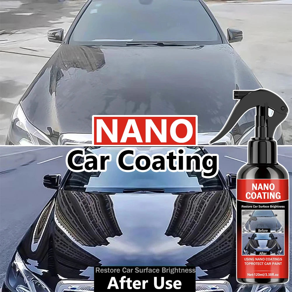 Graphene Nano Ceramic Car Coating Kit — High Gloss Paint Protection, Long-Lasting Shine