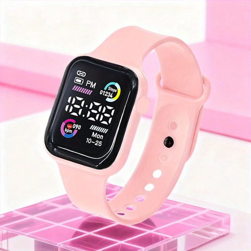 Fashion Electronic Watch & Jewellery Gift Set for Teens – 5 & 6 Piece