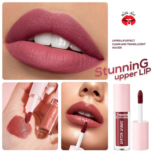 10-Piece Velvet Lip Gloss Set | Waterproof Long-Lasting Matte Lipstick