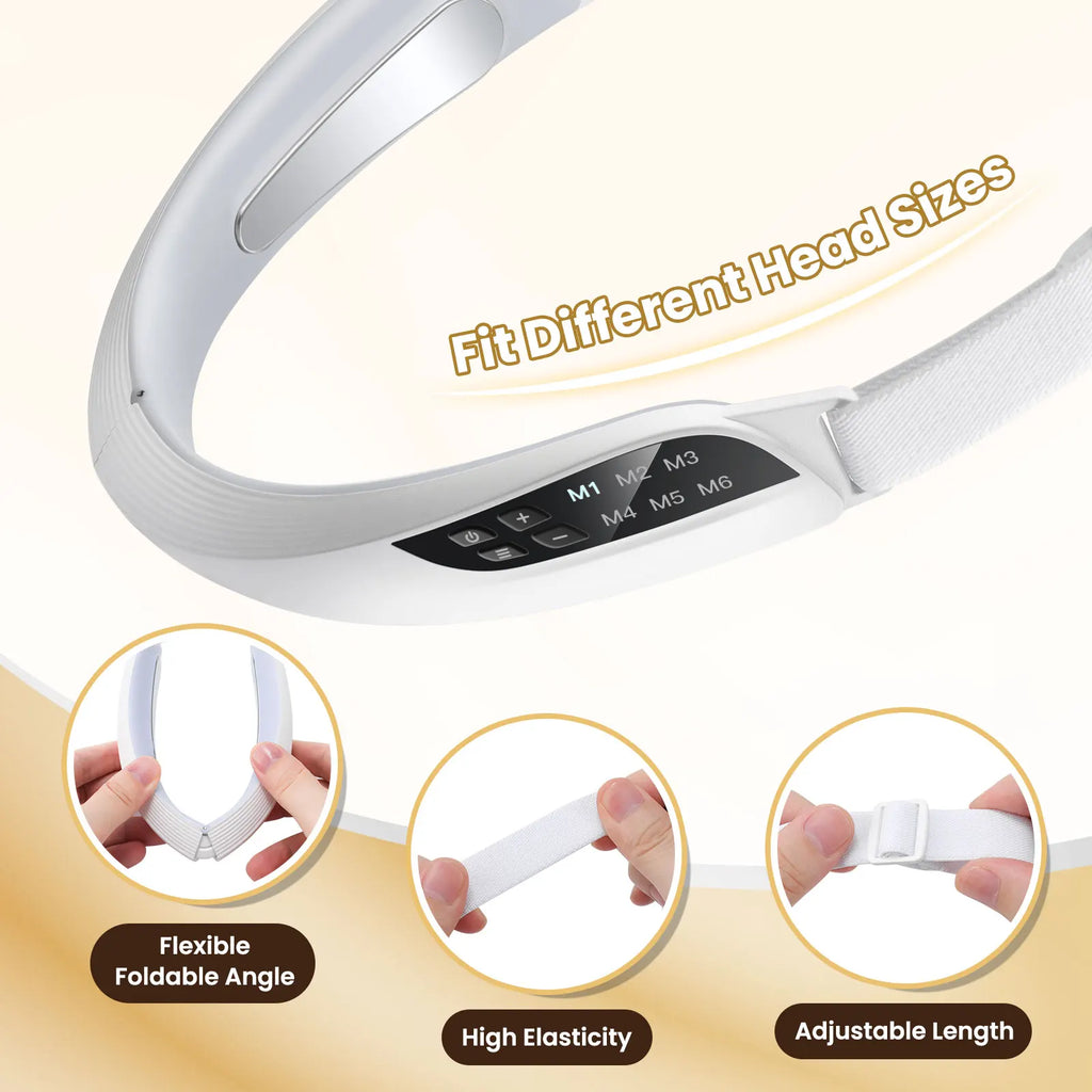 EMS V-Face Lifting Beauty Device — 6 Modes, 8 Levels, Micro-Current Facial Massager