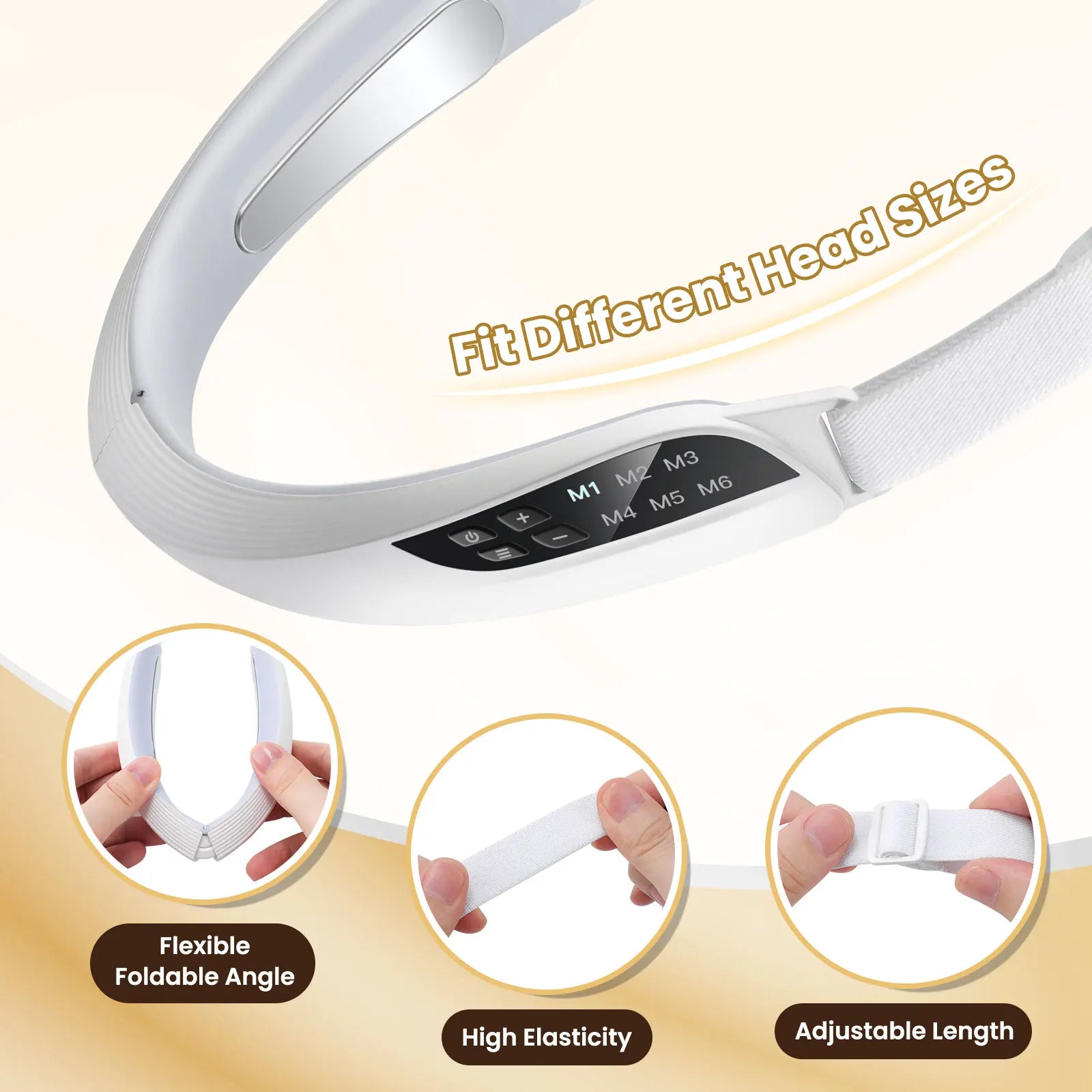 EMS V-Face Lifting Beauty Device — 6 Modes, 8 Levels, Micro-Current Facial Massager