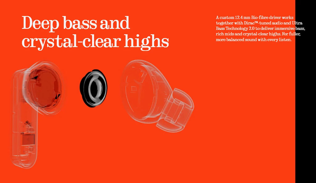 Home Sweet Home CMF Buds 2a wireless earbuds with sleek design and compact charging case, shown on a clean background.