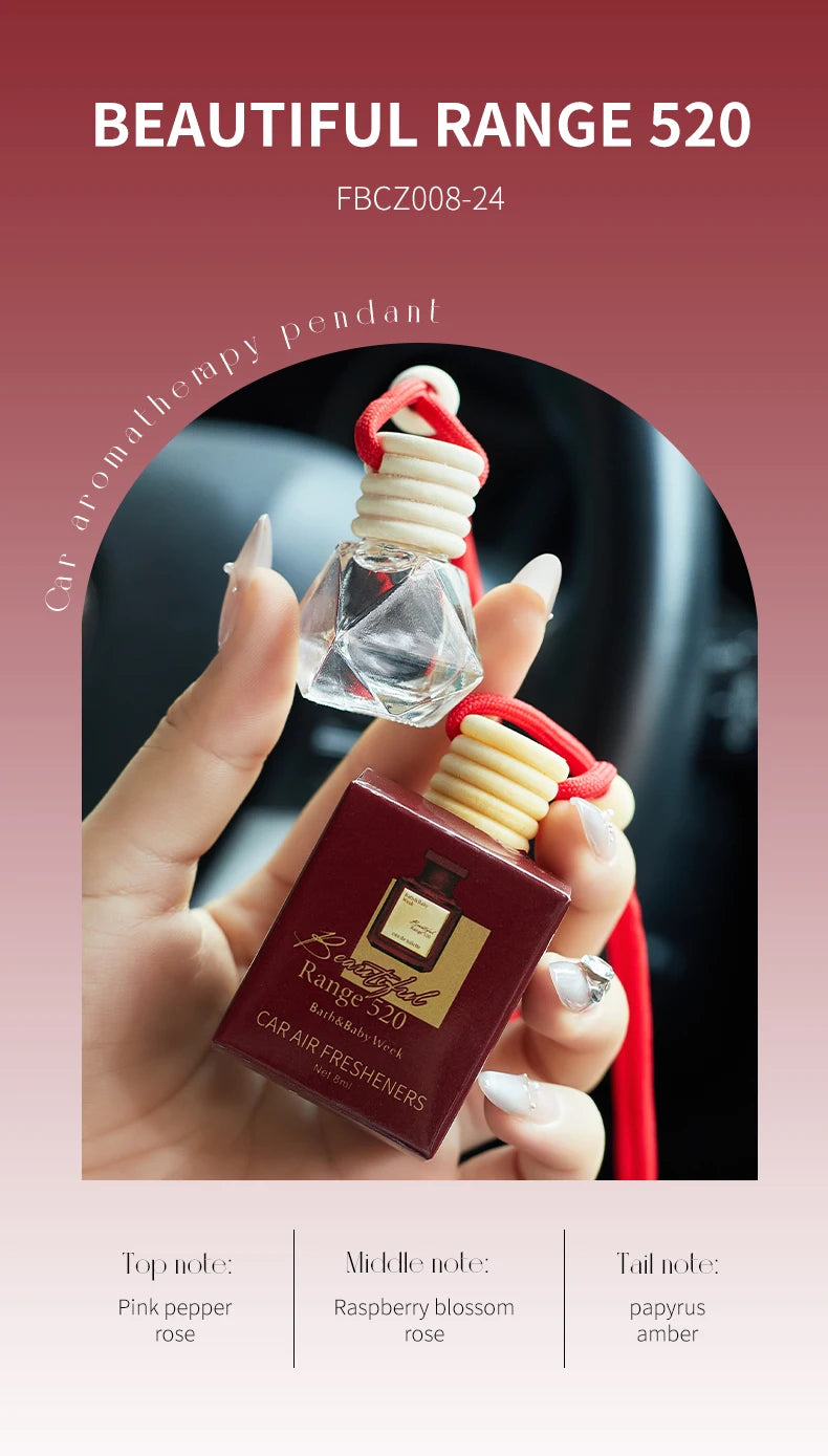 Home Sweet Home car air freshener perfume in a sleek, compact bottle with a clean, modern design for fresh vehicle scent