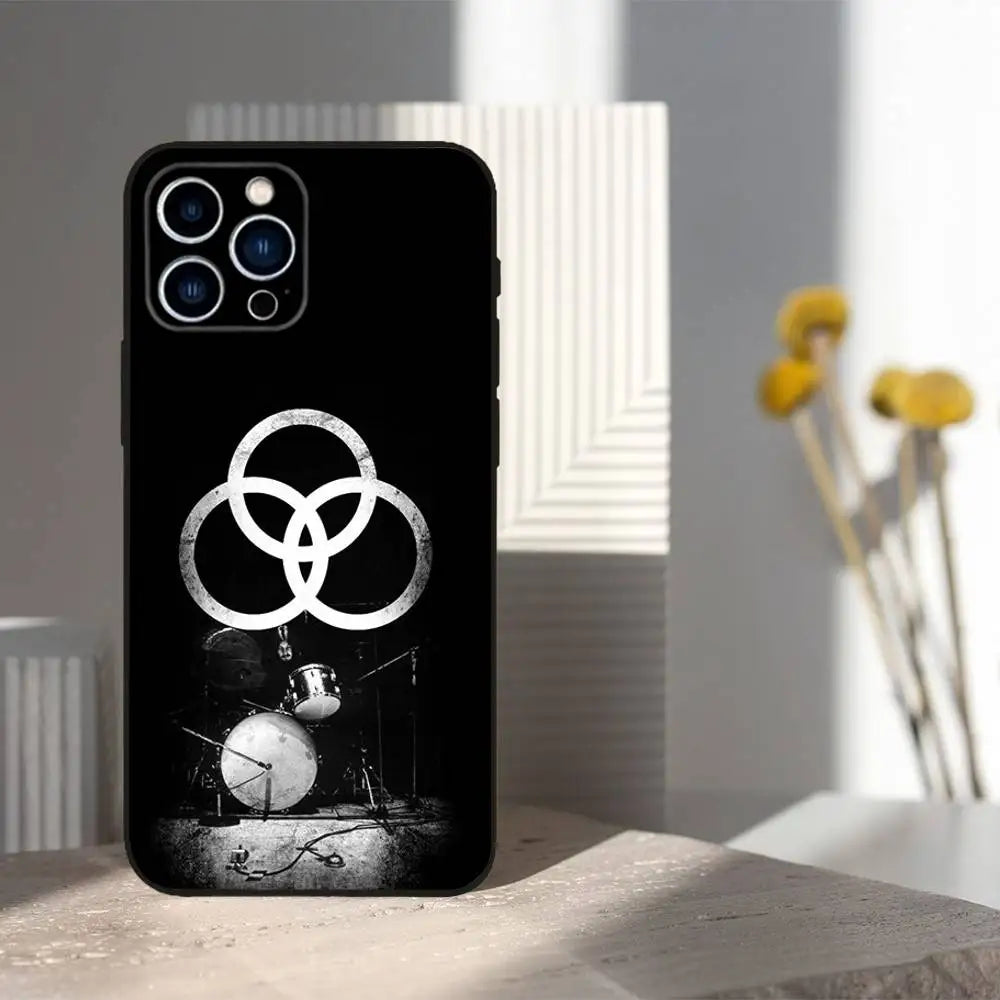 Zeppelins Band Soft Silicone Phone Case for iPhone