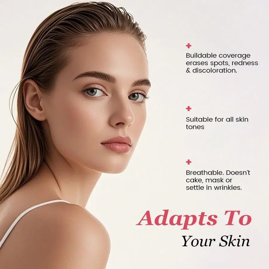 Smooche Colour-Changing Liquid Foundation | Glycerin & Vitamin E | 30ml