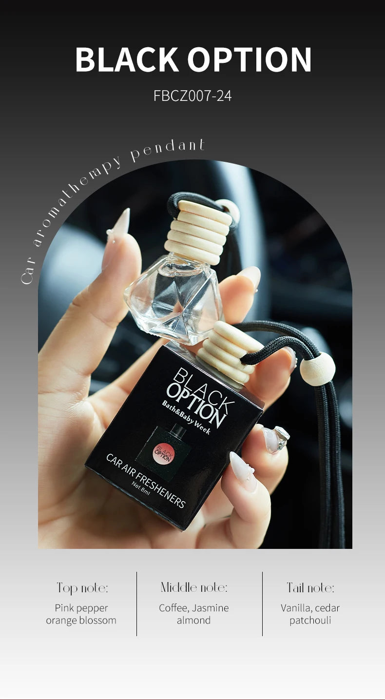 Home Sweet Home car air freshener perfume hanging ornament with floral scent and decorative design.