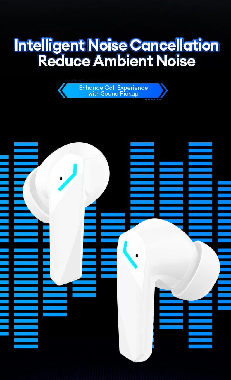 Lenovo GM2 Pro Wireless Gaming Earphones — Bluetooth 5.4, Dual Mode, ENC Noise Reduction