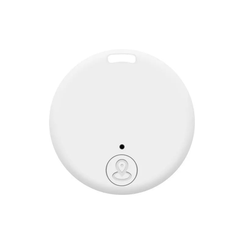 Home Sweet Home Bluetooth key finder and item tracker with compact design and keyring attachment for easy tracking.
