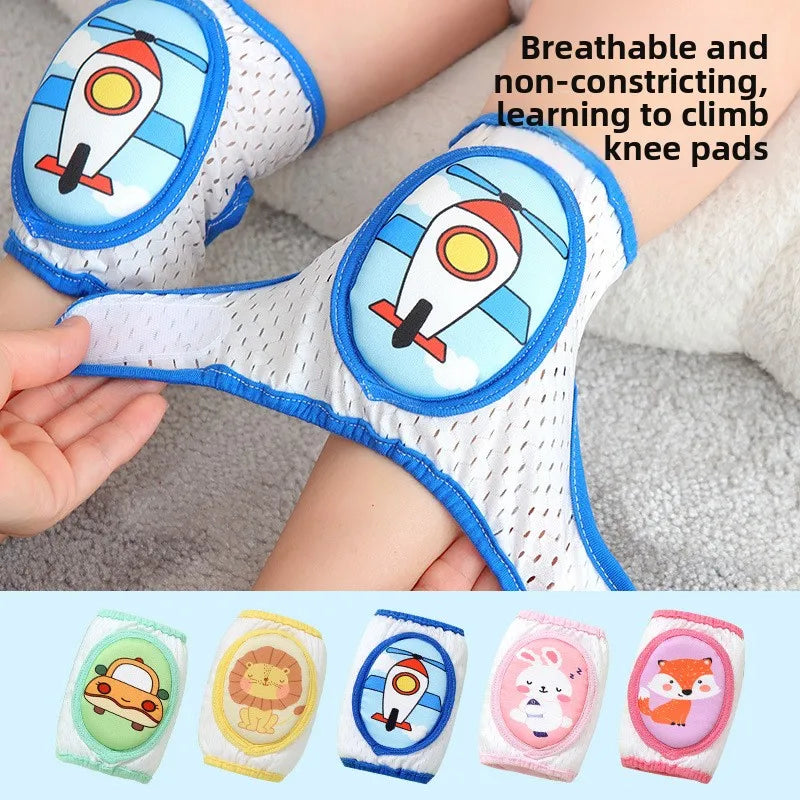 Baby & Toddler Knee Pads — Crawling Protection with Velcro