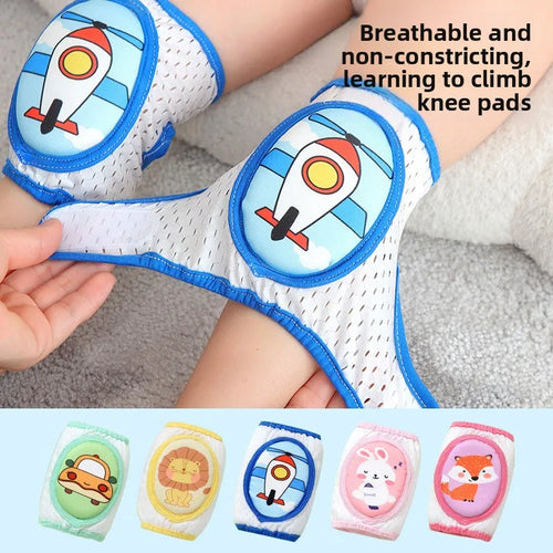 Baby & Toddler Knee Pads — Crawling Protection with Velcro