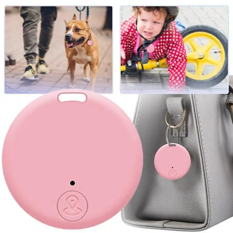 Bluetooth key finder and item tracker from Home Sweet Home, featuring compact design and LED indicator for easy locating.
