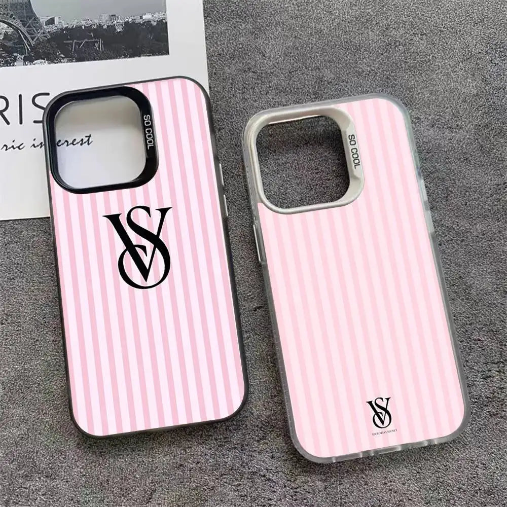Victoria's Secret Inspired Slim Shockproof iPhone Case | iPhone 11–17 Pro Max
