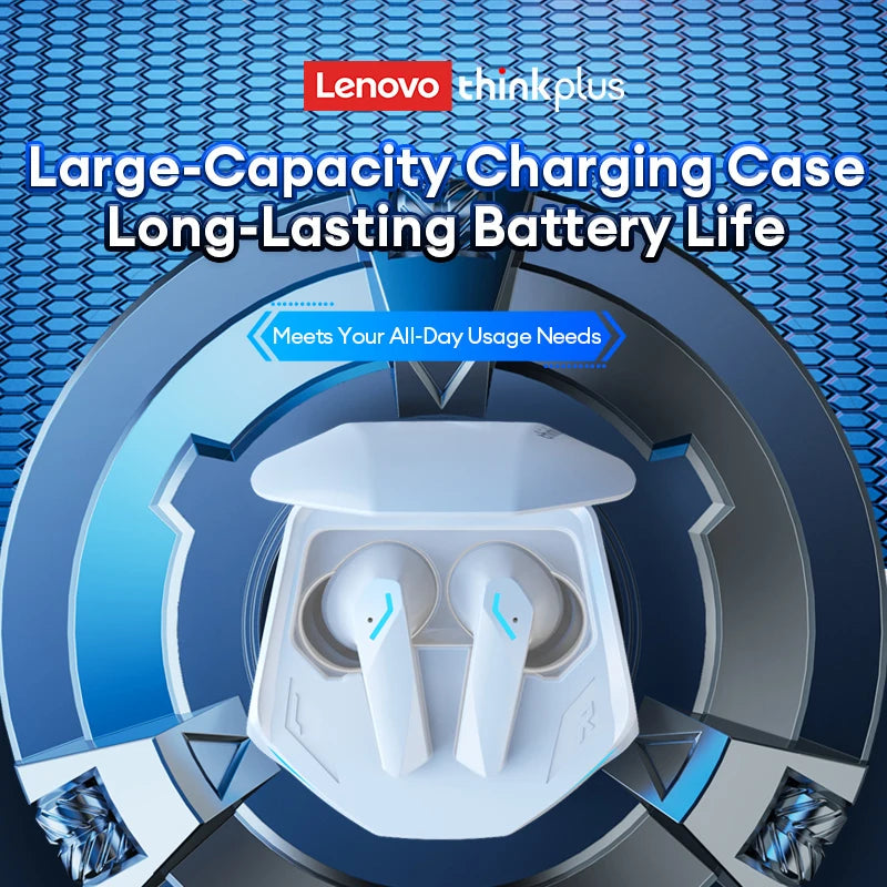 Lenovo GM2 Pro Wireless Gaming Earphones — Bluetooth 5.4, Dual Mode, ENC Noise Reduction