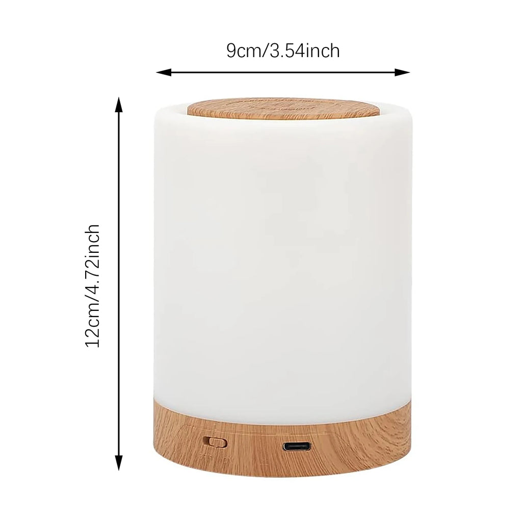 Smart LED Night Light | Touch Control RGB Table Lamp
