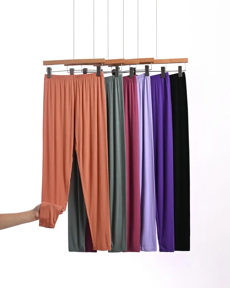Plus Size High-Stretch Ankle-Length Leggings