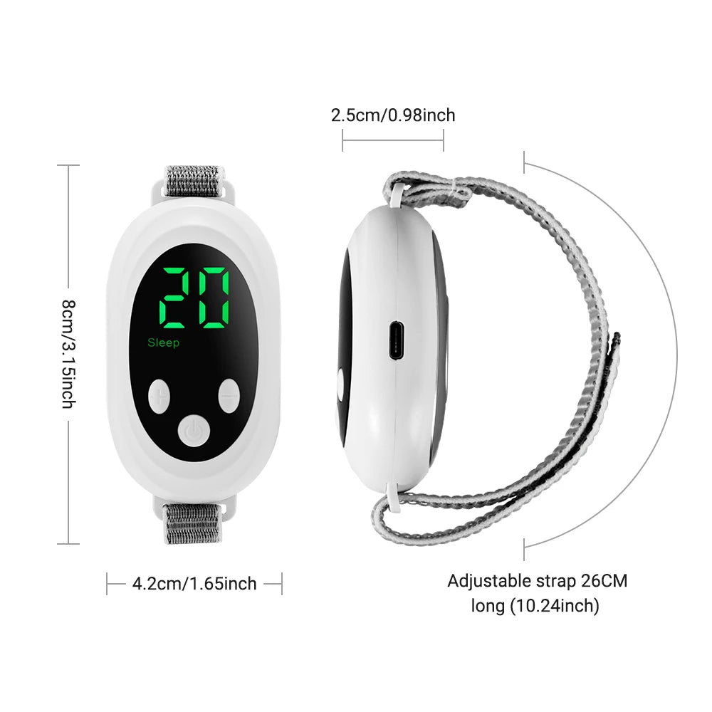 Handheld Sleep Aid Device — EMS Micro-Current Therapy for Insomnia & Anxiety Relief