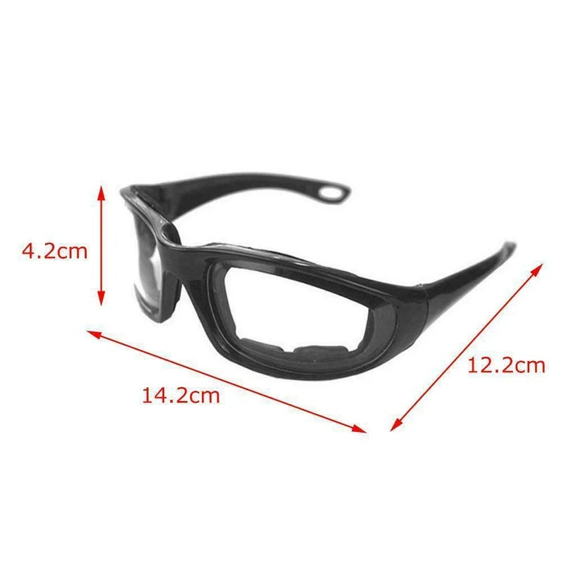 Anti-Fog Onion Goggles Tear-Free Eye Protection Kitchen Cooking Glasses 4 Colours