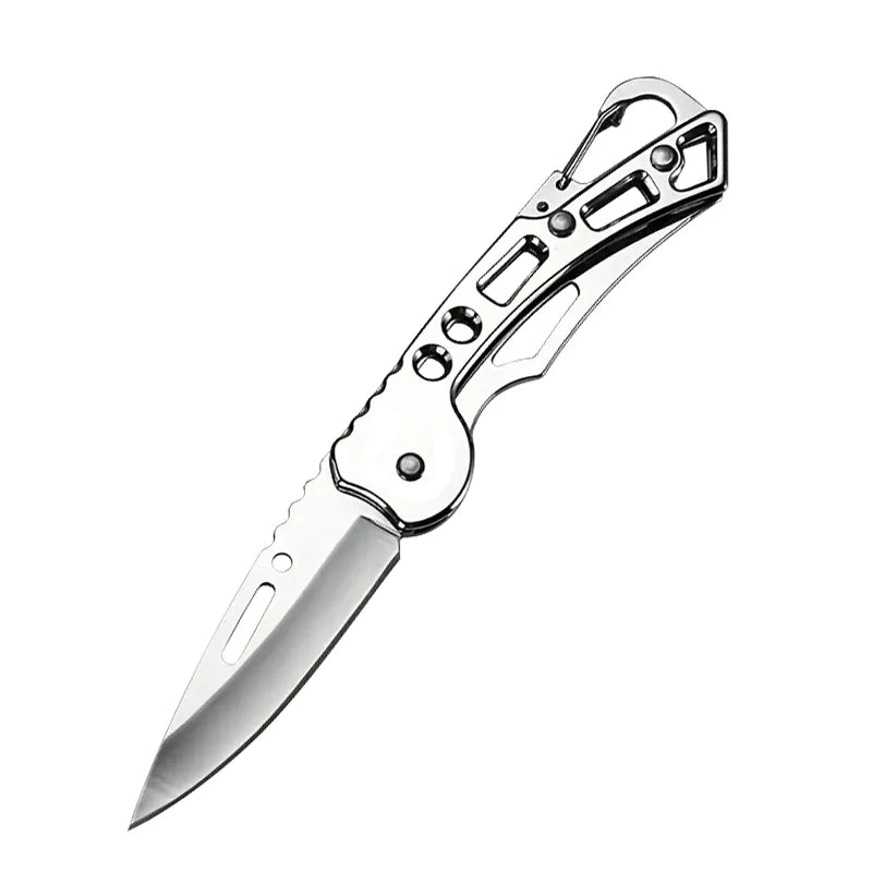 Folding Pocket Knife – Stainless Steel Fruit & Kitchen Knife with Non-Slip Handle